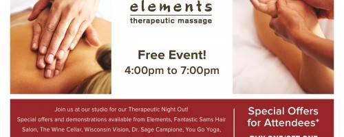 September 18 is "Therapeutic Night Out"!