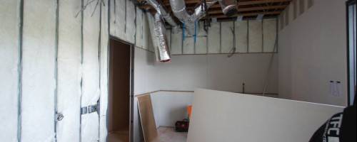 Banner Image for Drywall up and taped.....