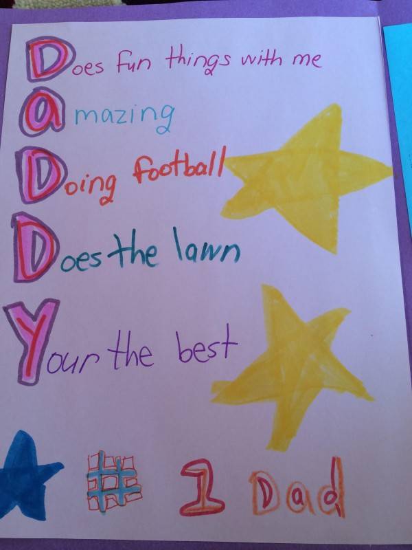 fathers day bulletin board