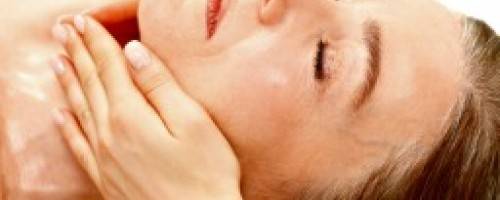 photo of massage on neck