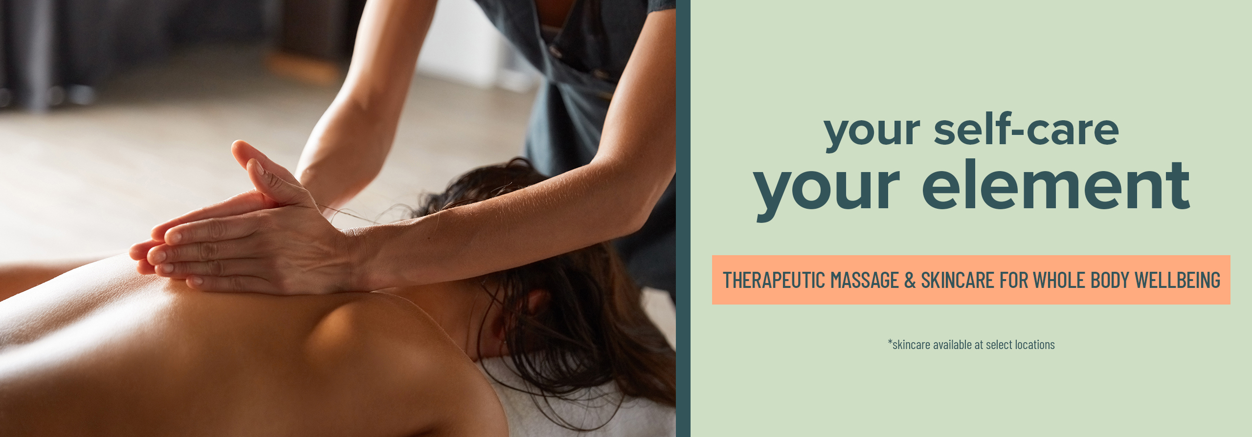 Elements Massage skincare
