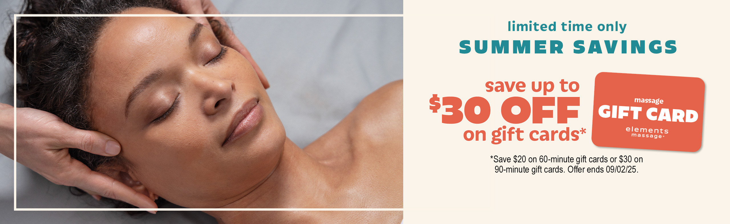 limited time summer savings on gift cards