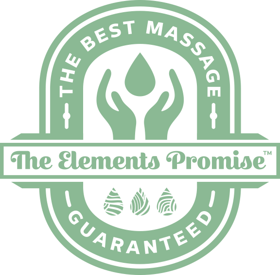 Elements Promise, The Best Massage Guaranteed.